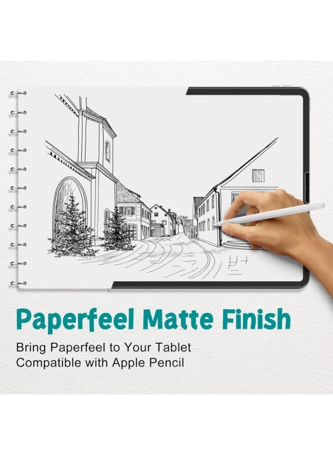 2Packs Paper Feel Screen Protector Compatible with Huawei Matepad 11.5" 2025/2023/Huawei Matepad 11.5s 2024/Huawei Matepad Air 11.5 2023, Anti-Glare Matte, Anti-Scratch, Write and Draw Like on Paper, Compatible with Pencil for Huawei Matepad 11.5" 2025 - Image 2